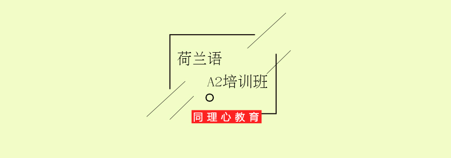 荷兰语A2课程教学场景