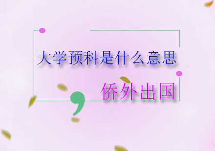 大学预科是什么意思