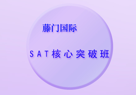 SAT核心突破圣诞班