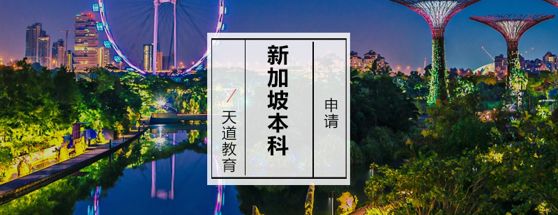 新加坡本科申请流程解析