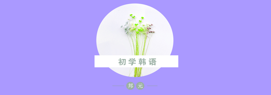 韩语发音专项训练