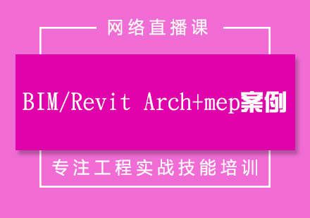 BIM/RevitArch+mep案例培训网课