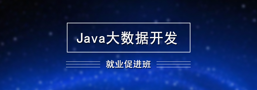 Java大数据开发培训*促进班