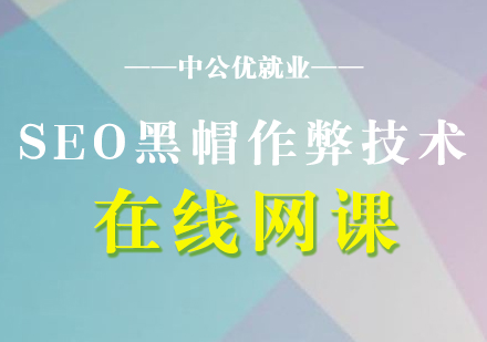 SEO黑帽作弊技術(shù)培訓(xùn)網(wǎng)課