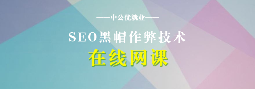 SEO黑帽作弊技术培训网课