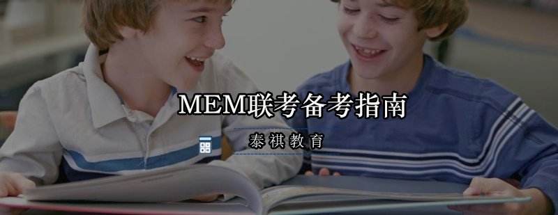 MEM联考备考指南