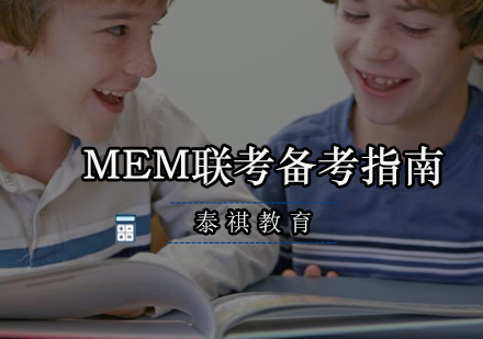 MEM联考备考指南