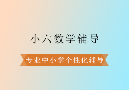 小六数学辅导