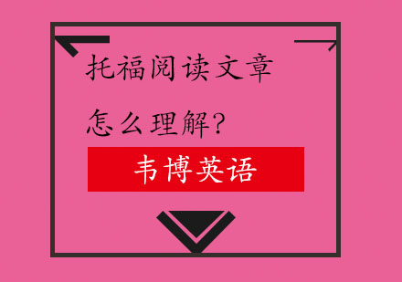 托福阅读文章怎么理解？