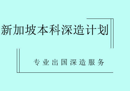 新加坡本科深造计划