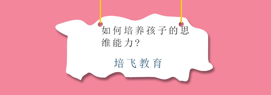 儿童逻辑思维培养