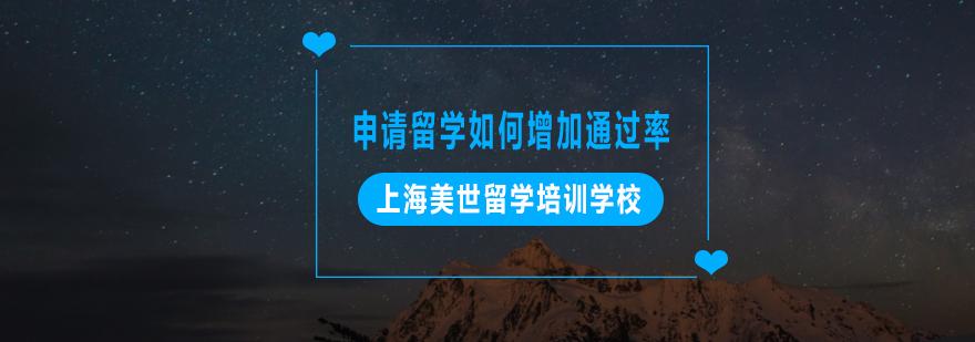 留学申请策略图解