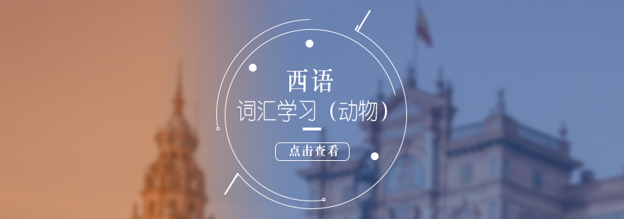 西語動物詞匯圖解