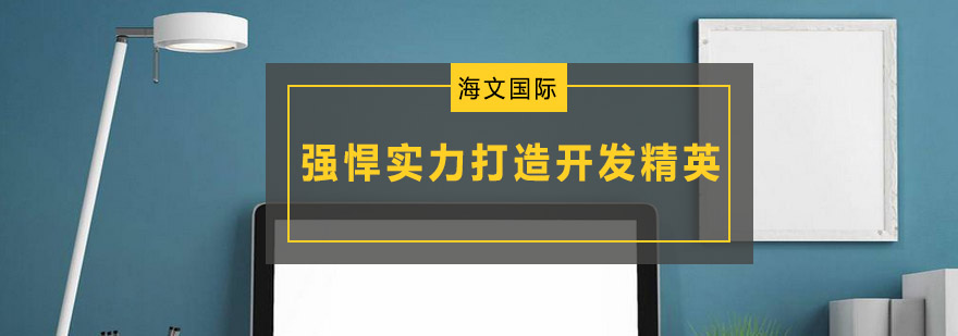 强悍教学实力打造开发精英