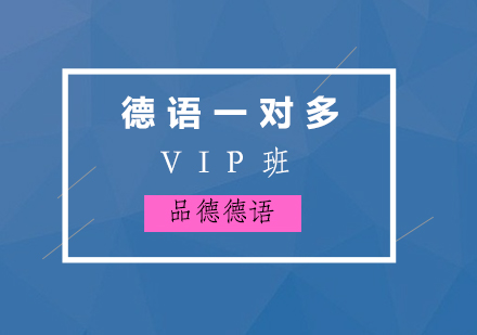 德语VIP一对多培训课程