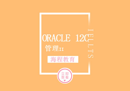 ORACLE12C管理II培训课程