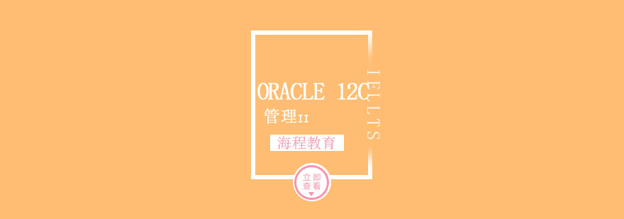 ORACLE12C管理II培训课程