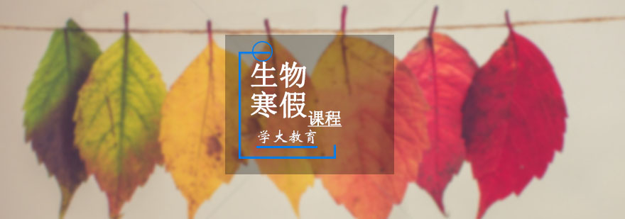 高一生物寒假培训课程
