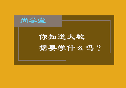 大数据开发工程师培训课程 | 零基础到精通班