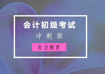 上海会计初级考试冲刺课程