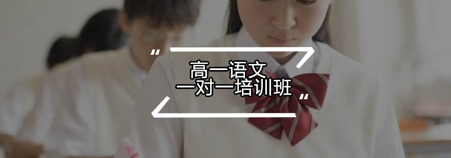 高一语文个性化辅导