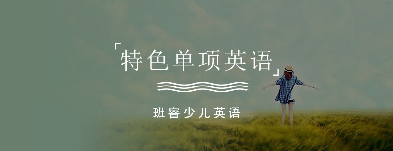 英语专项课程体系