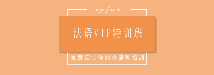 济南法语VIP课程展示
