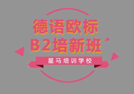 德语欧标B2培新班