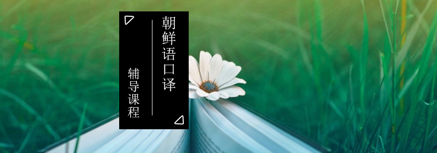韩语口译教学场景