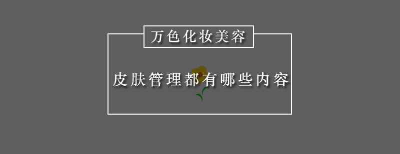 皮肤管理仪器实操教学