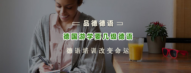 德语游学分级示意图