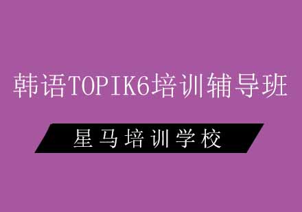 韩语TOPIK6培训辅导班