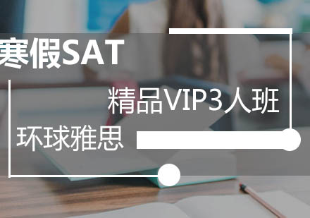 广州寒假SAT精品VIP3人班