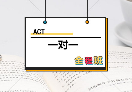 ACT辅导,一对一全程班