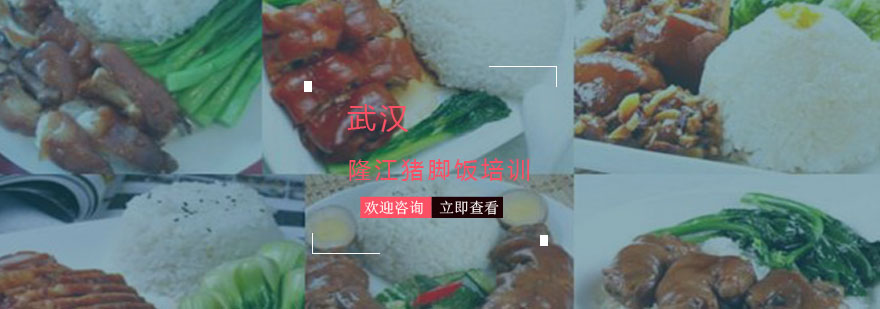 隆江猪脚饭成品展示