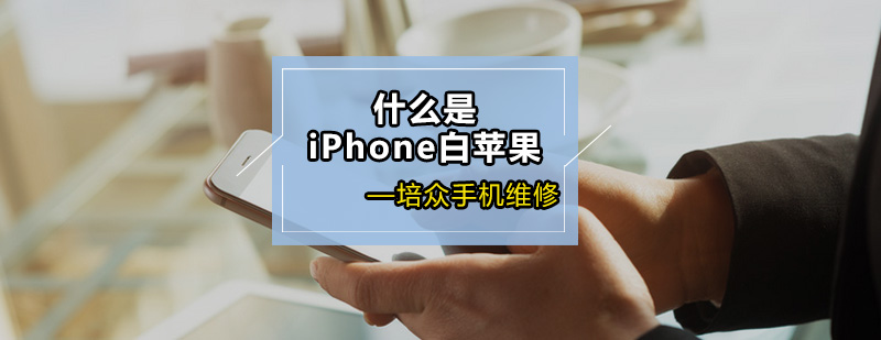 什么是iPhone白苹果