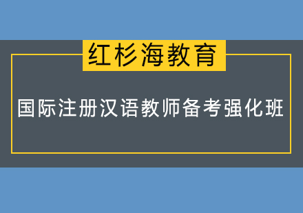 国际注册汉语教师备考强化班