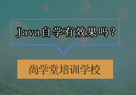 Java自学有效果吗？