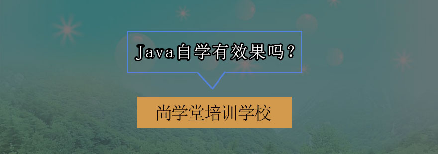 Java自学有效果吗