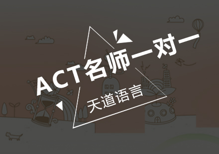 广州ACT*一对一培训