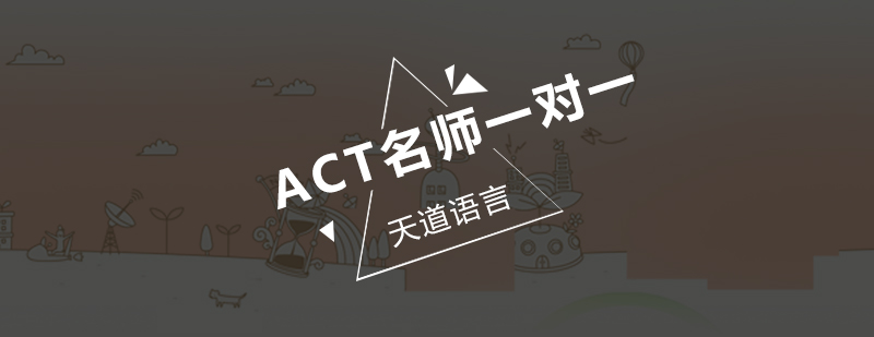 ACT私教课堂实景