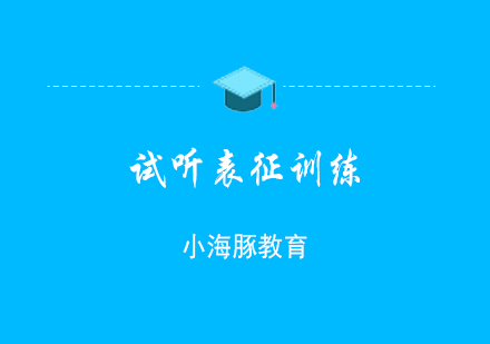 上海試聽表征訓練課程