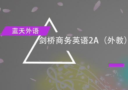 广州剑桥商务英语2A（外教）培训
