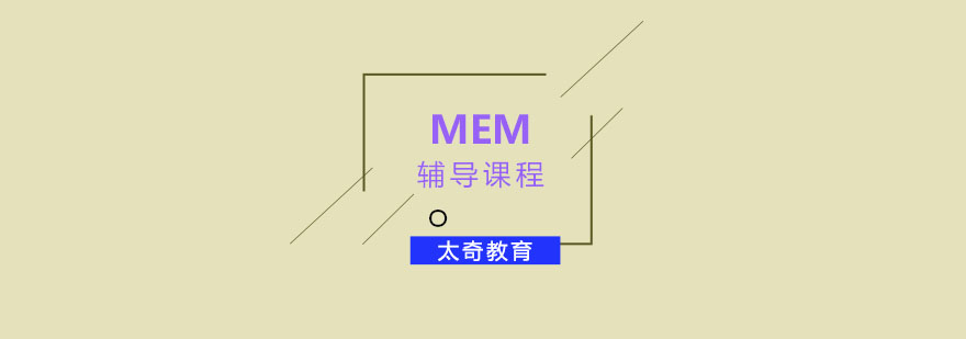 杭州MEM辅导培训