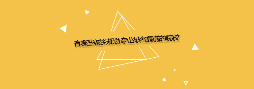 国际规划教育对比