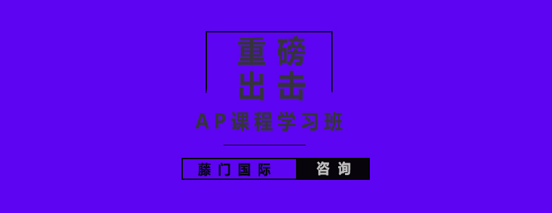 上海AP课程学习班