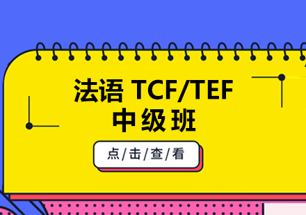 厦门法语TCF/TEF中级