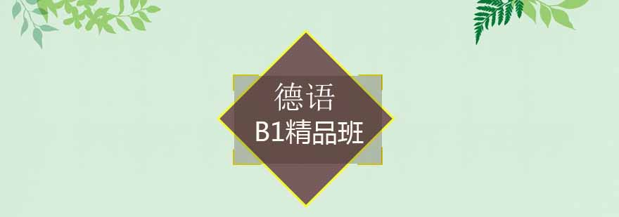 杭州德语B1精品班