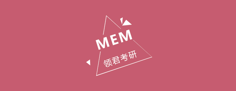 MEM课程体系