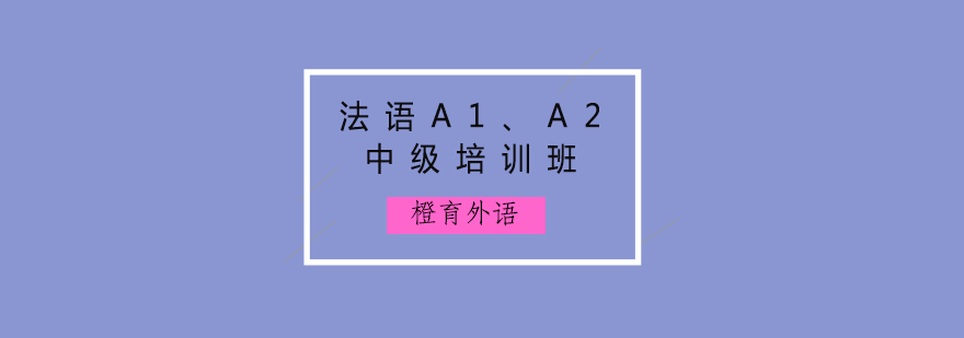 法语课堂实景